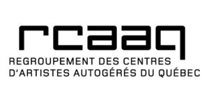 Logo Regroupement des centres d'artistes autogérés du Québec (RCAAQ)